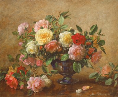 Alle Schönheit in einer Sommerrose von Albert Williams